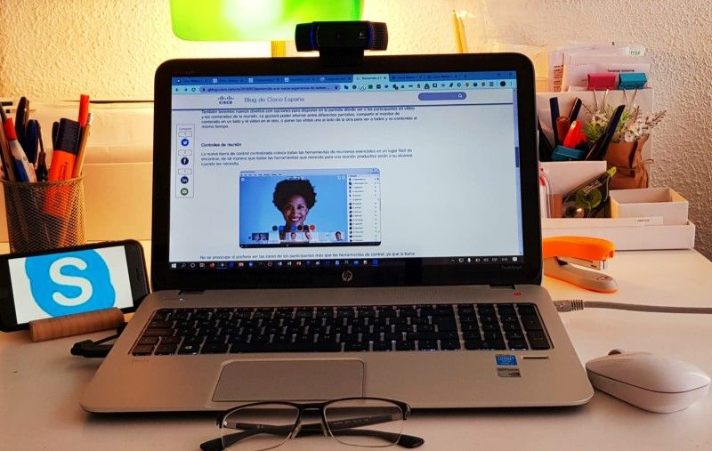 las videoconferencias y la enseñanza en los centros de idiomas